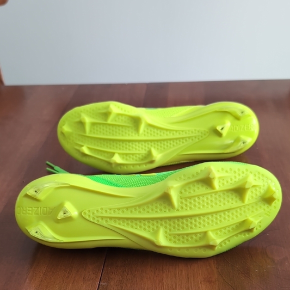 Adidas Adizero Electric Snack Attack - Lemon Lime Size 10 Football Cleats - Picture 8 of 9